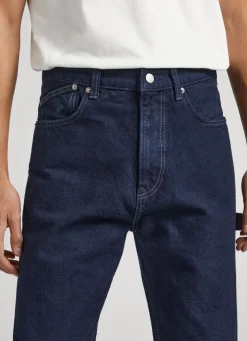 Men Pepe Jeans Dan Canvas Loose Fit Drop-Waist Jeans