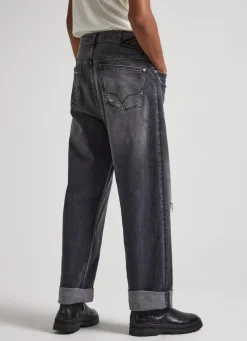 Men Pepe Jeans Dan Mono Loose Fit Drop-Rise Jeans