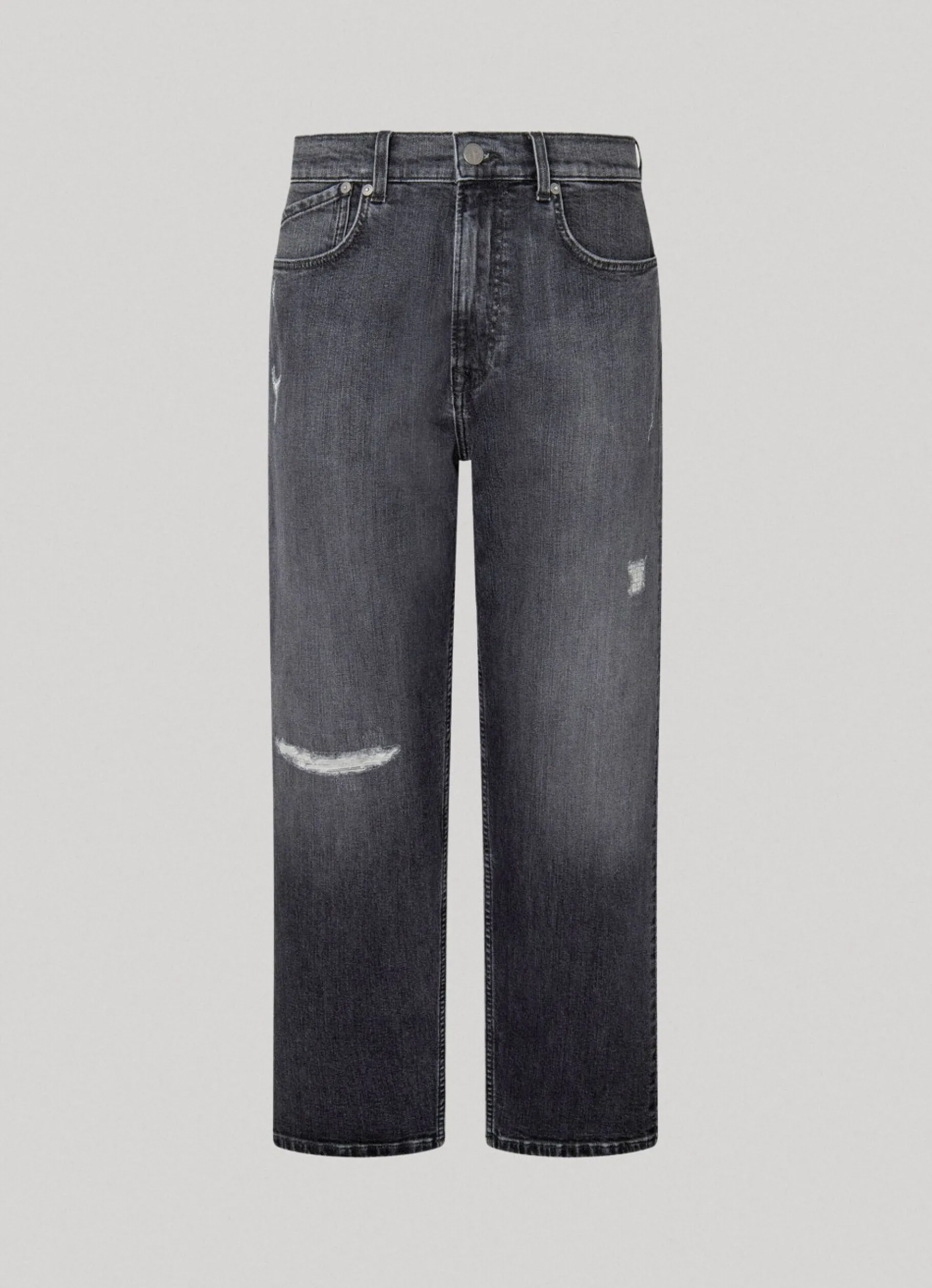 Men Pepe Jeans Dan Mono Loose Fit Drop-Rise Jeans