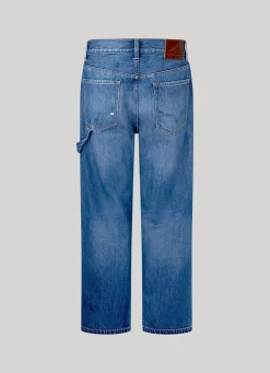 Men Pepe Jeans Dan Vintage Loose Fit Drop-Rise Jeans