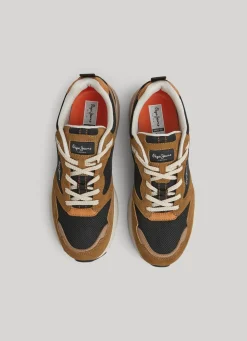 Men Pepe Jeans Dave Road Combined Trainers