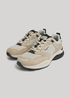 Men Pepe Jeans Dave Road Combined Trainers