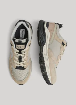 Men Pepe Jeans Dave Road Combined Trainers