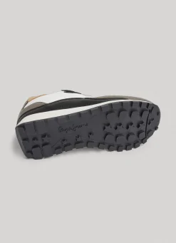 Women Pepe Jeans Dean Kent Combined Trainers