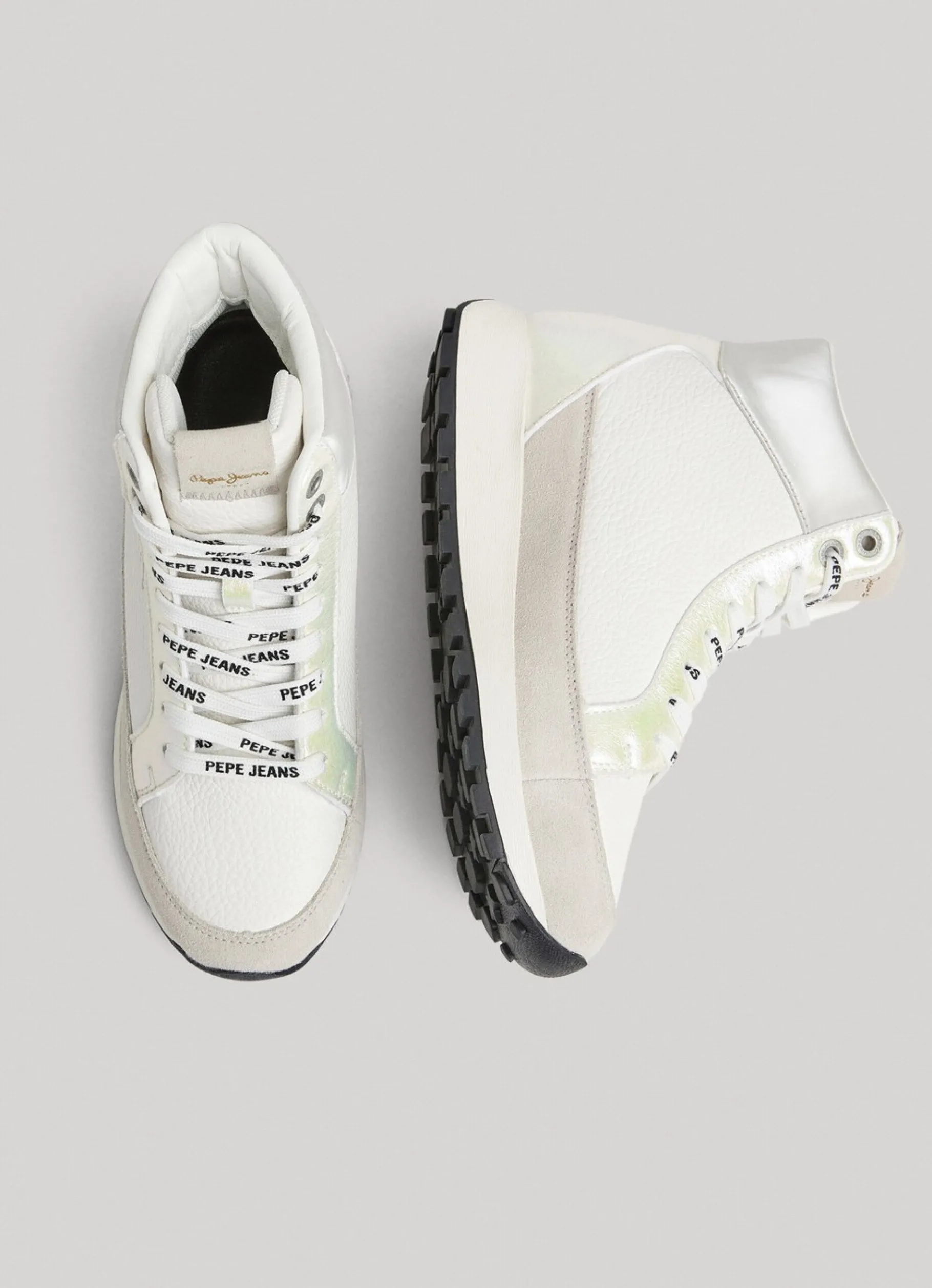 Women Pepe Jeans Dean Moll Combined Trainers