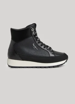 Women Pepe Jeans Dean Moll Combined Trainers