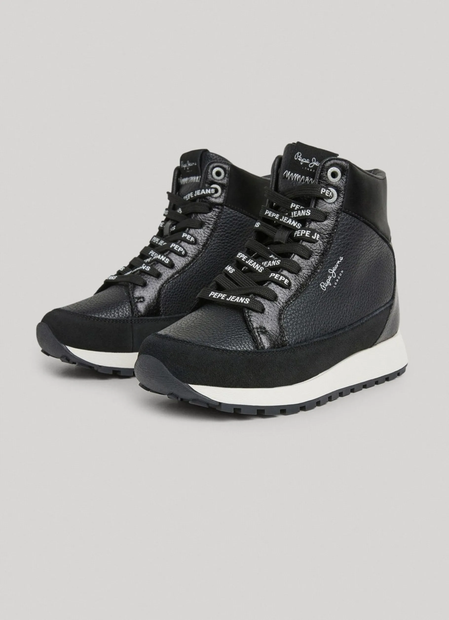 Women Pepe Jeans Dean Moll Combined Trainers