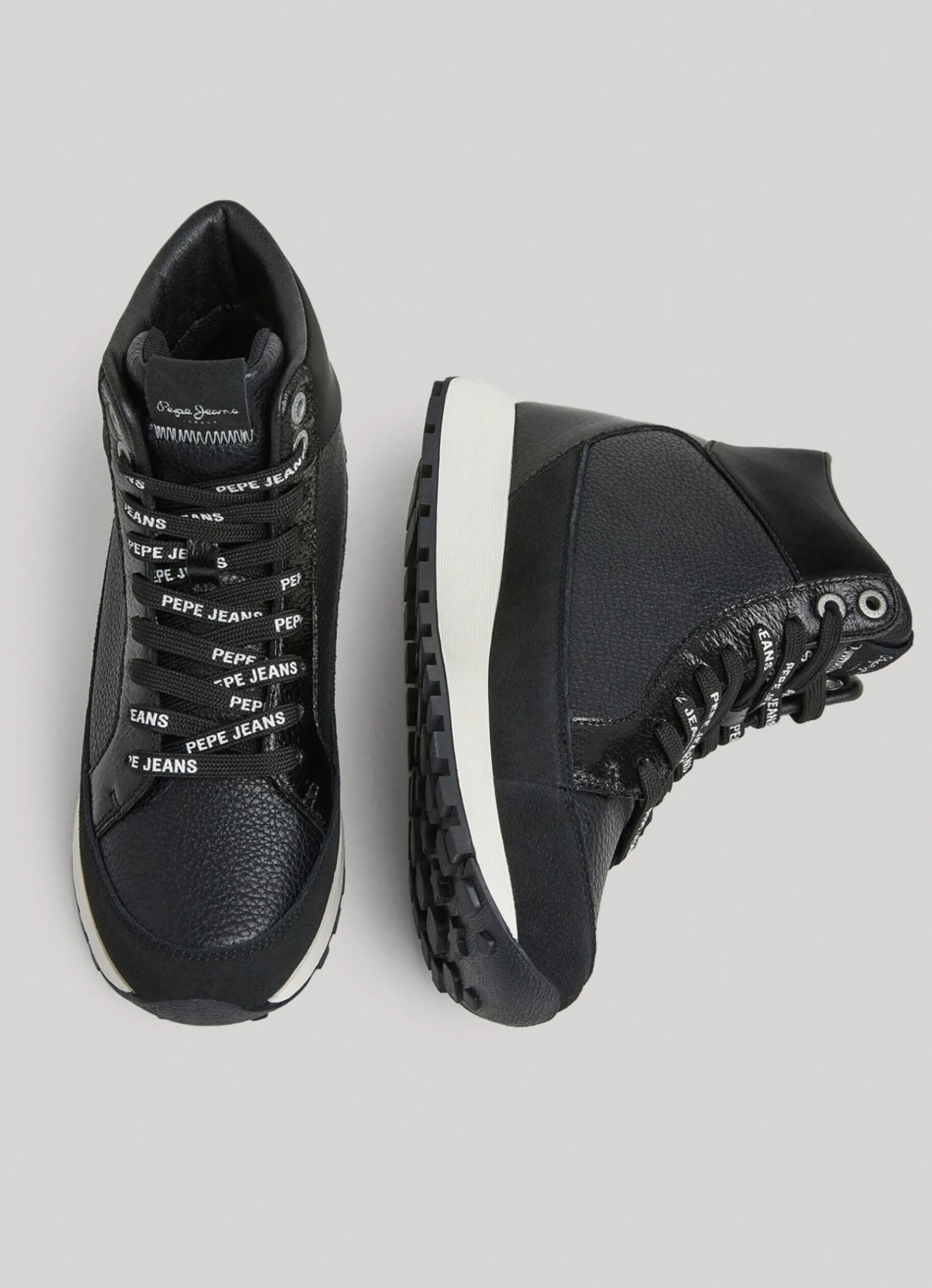 Women Pepe Jeans Dean Moll Combined Trainers