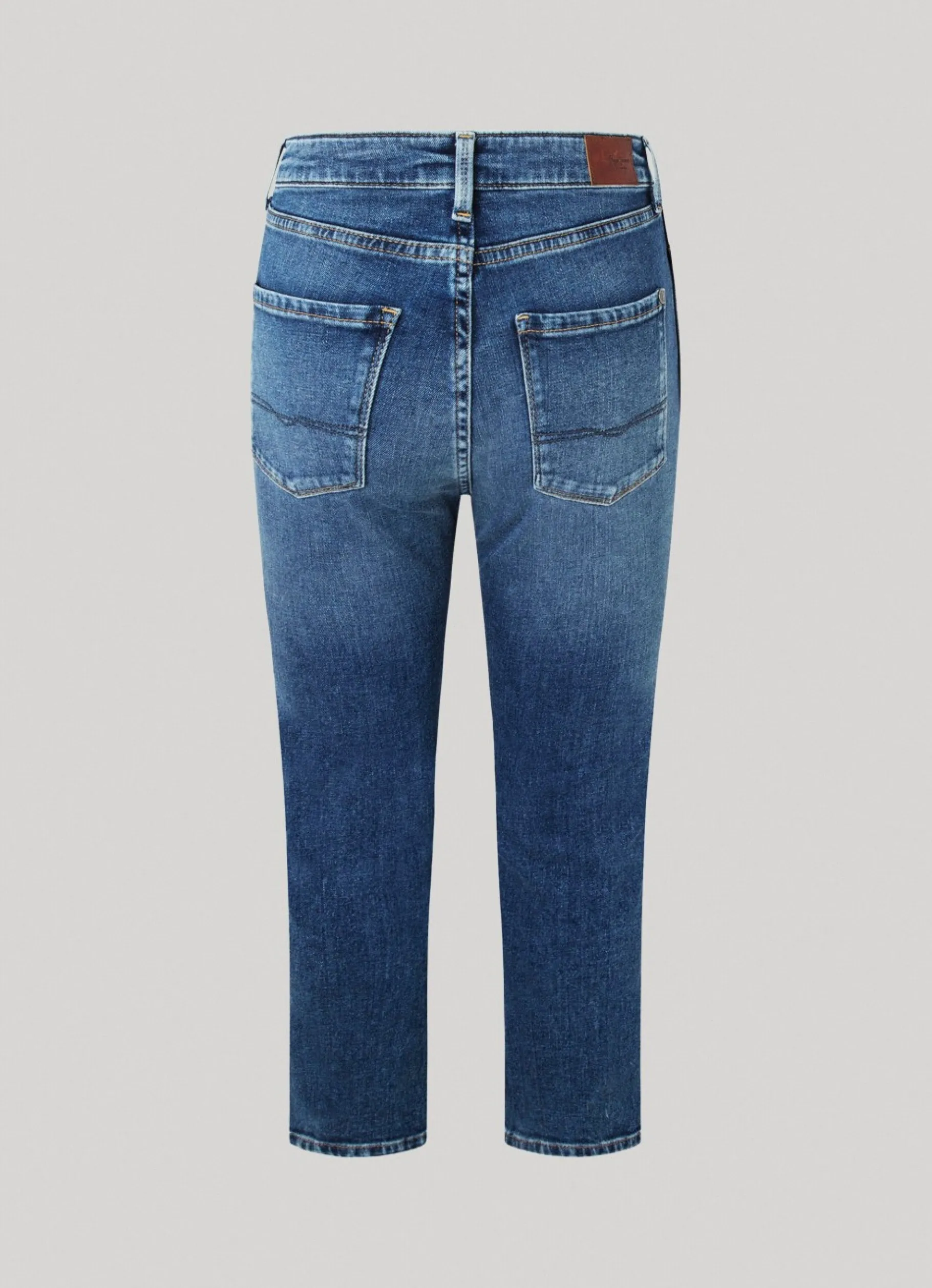 Women Pepe Jeans Dion 7/8 Slim Fit High-Rise Jeans