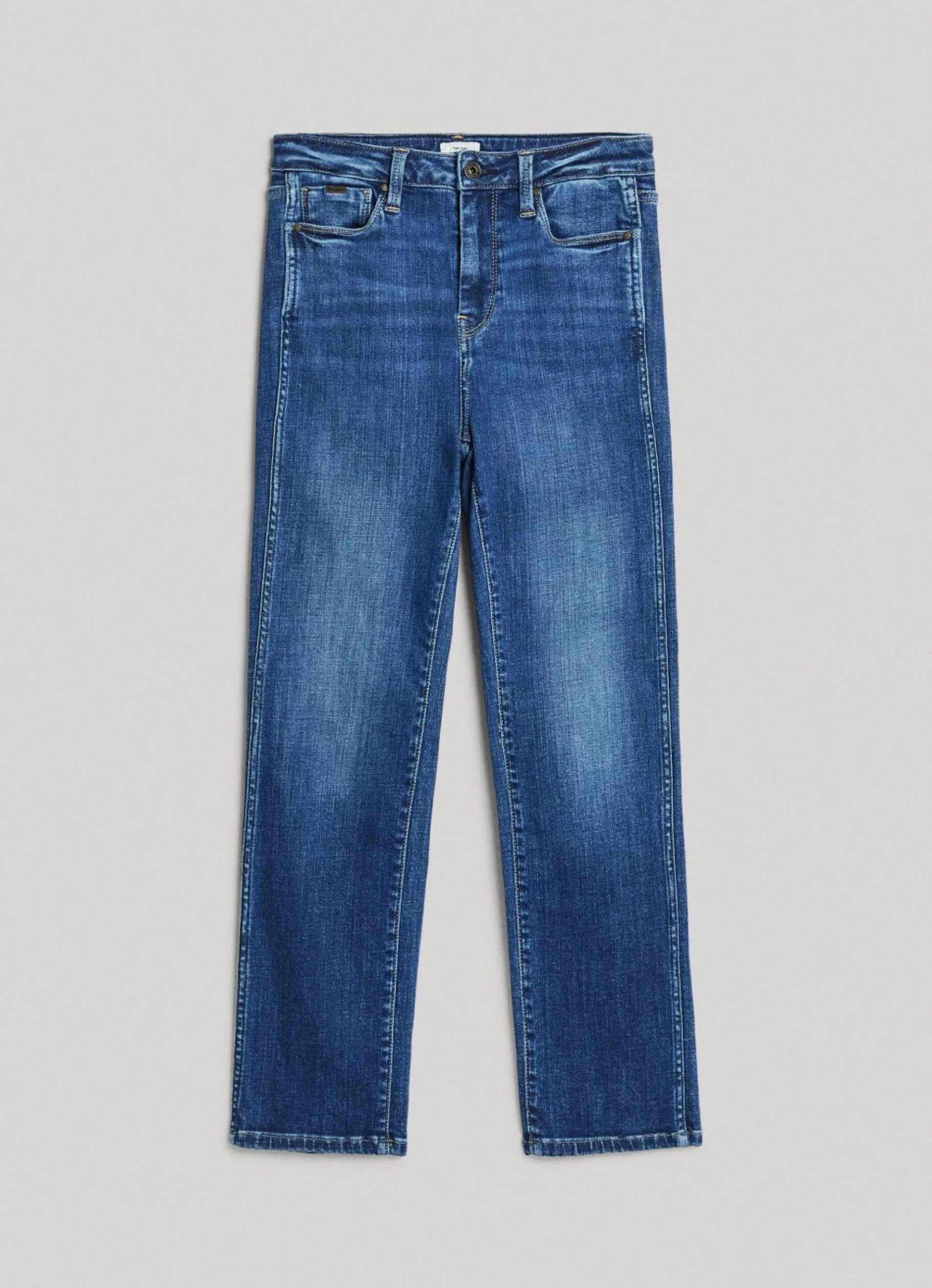 Women Pepe Jeans Dion 7/8 Slim Fit High-Rise Jeans