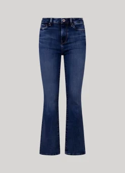 Women Pepe Jeans Dion Flare Fit High-Rise Waist Jeans
