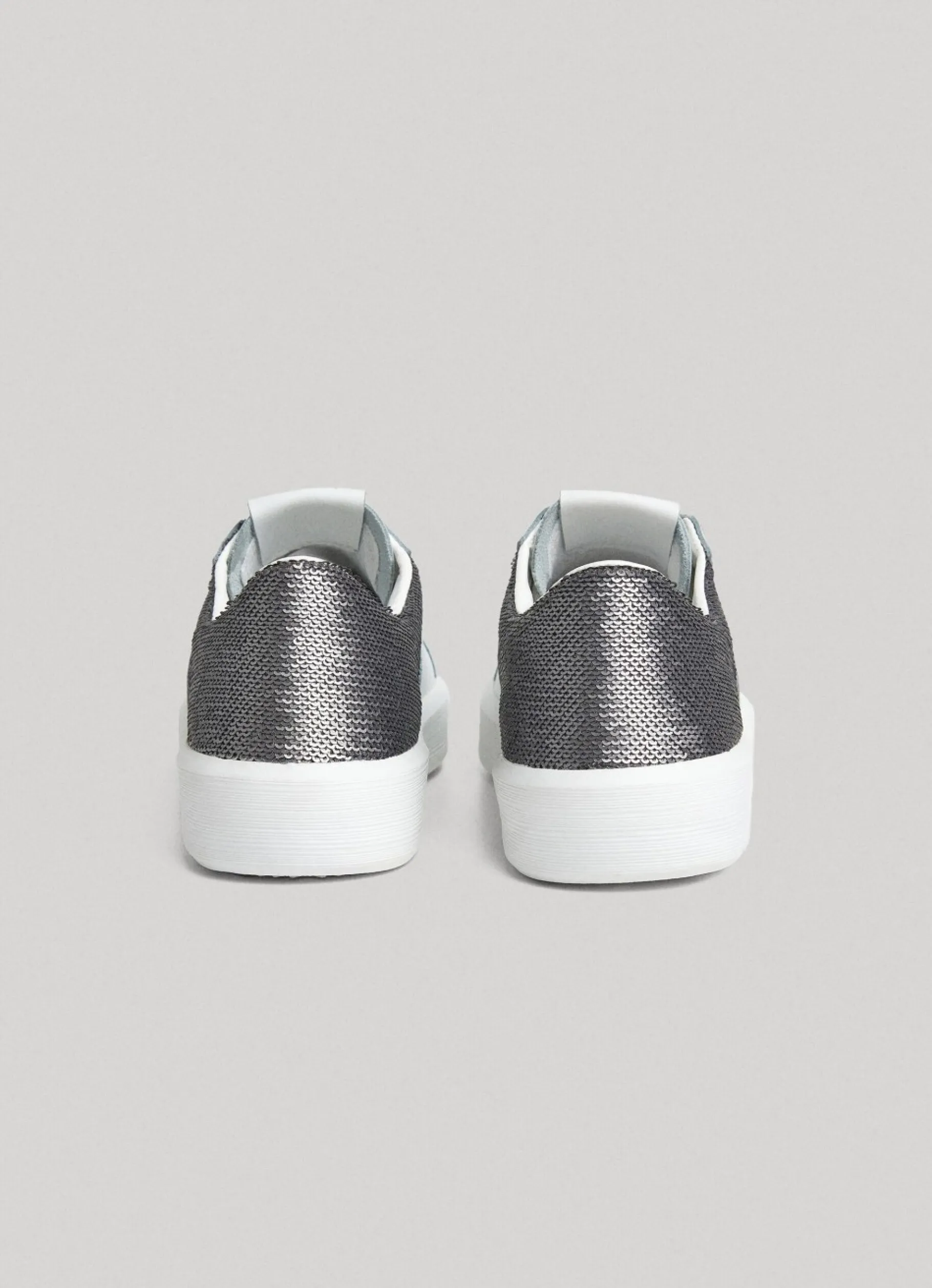 Women Pepe Jeans Dobbie Part Leather Trainers