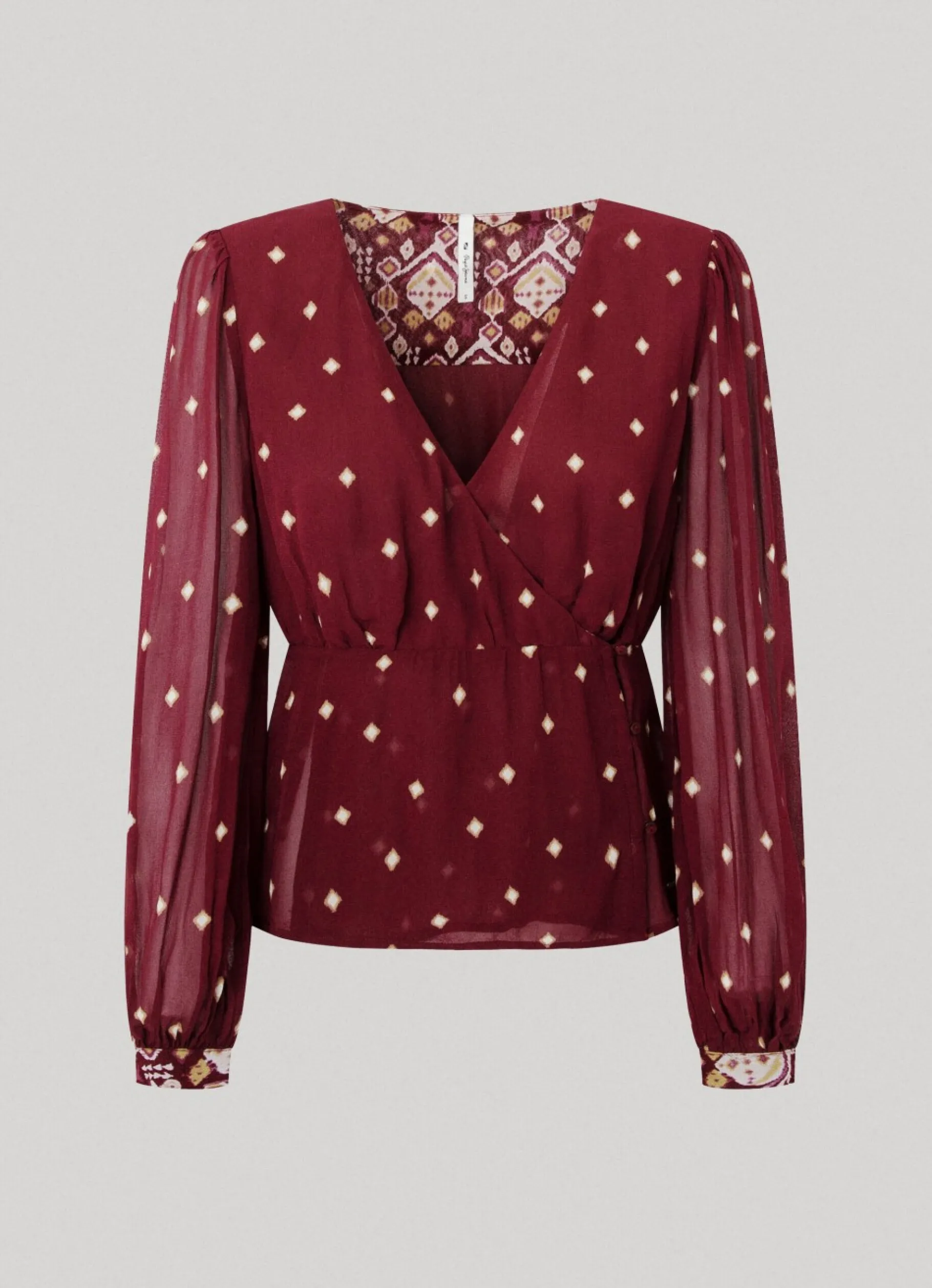 Women Pepe Jeans Dot Print Blouse