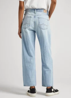 Women Pepe Jeans Dover Relaxed Fit High-Rise Jeans