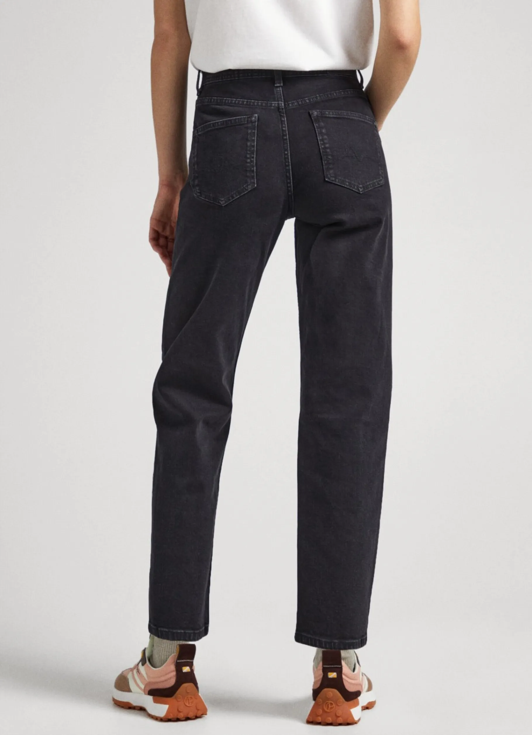Women Pepe Jeans Dover Relaxed Fit High-Rise Jeans