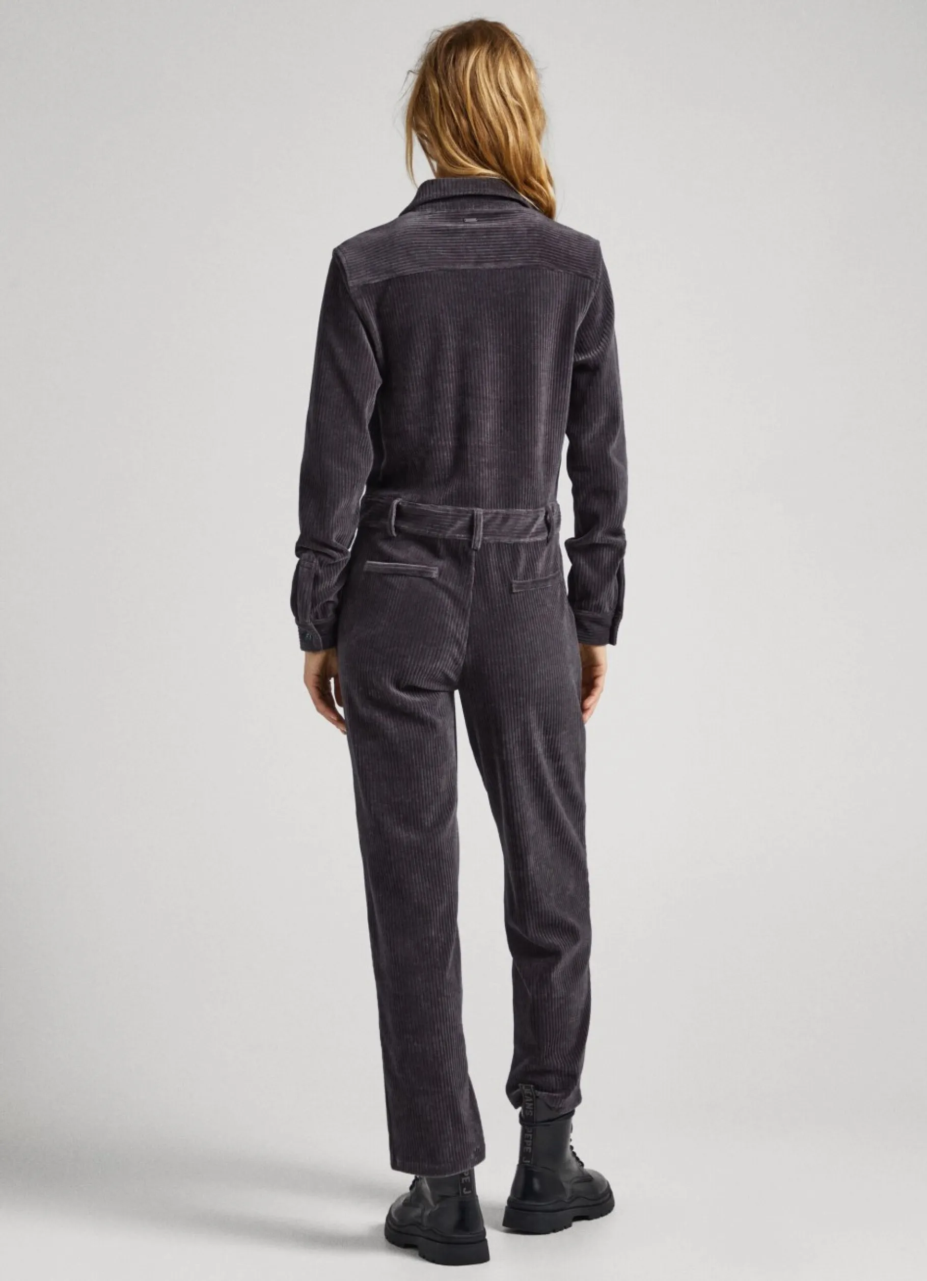 Women Pepe Jeans Elastic Corduroy Jumpsuit
