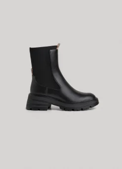 Women Pepe Jeans Elastic Mid-Calf Boots