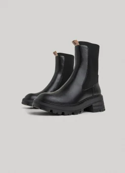 Women Pepe Jeans Elastic Mid-Calf Boots