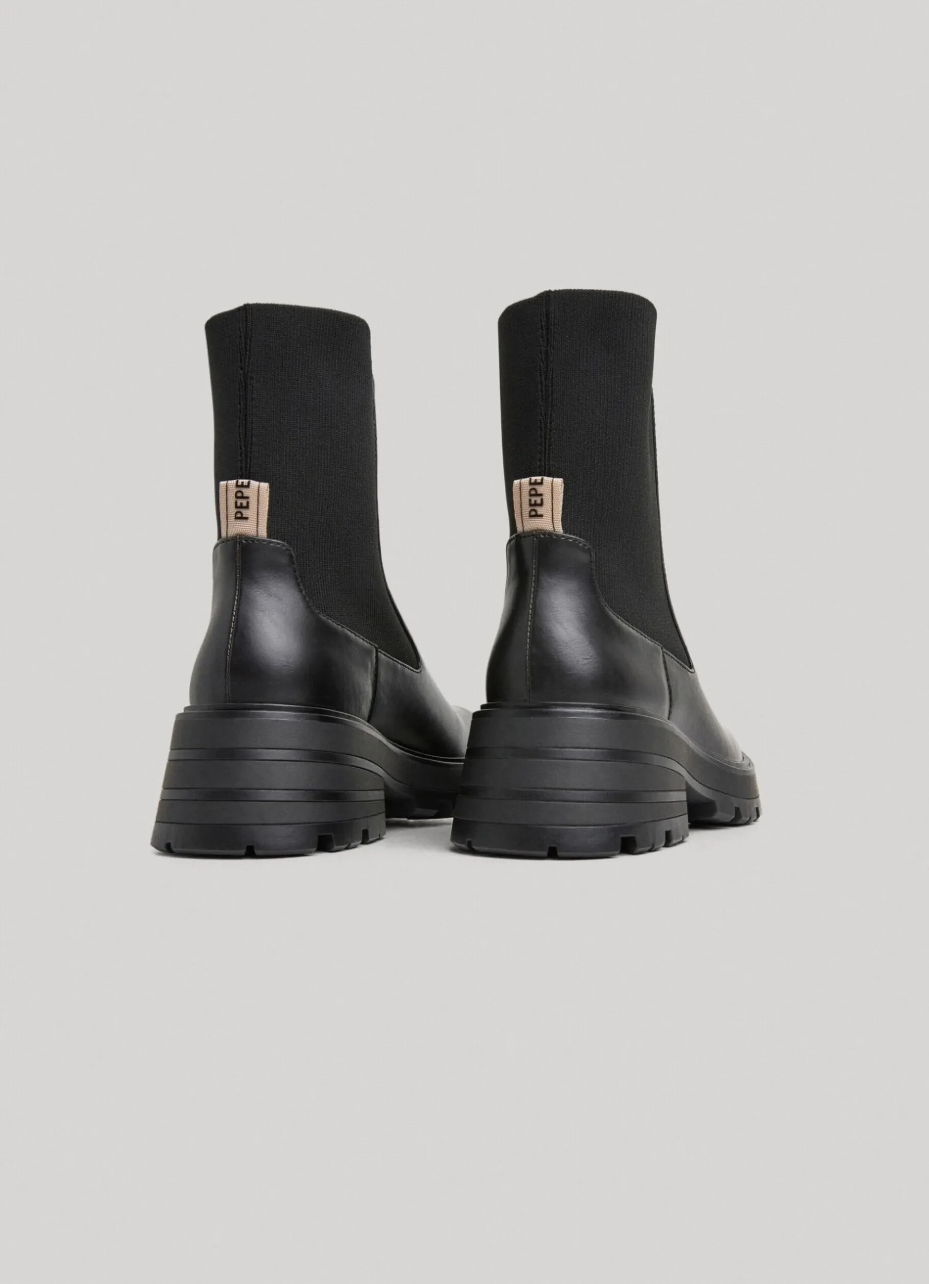 Women Pepe Jeans Elastic Mid-Calf Boots