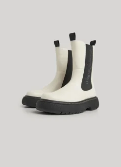 Women Pepe Jeans Elasticated Mid-Calf Boots