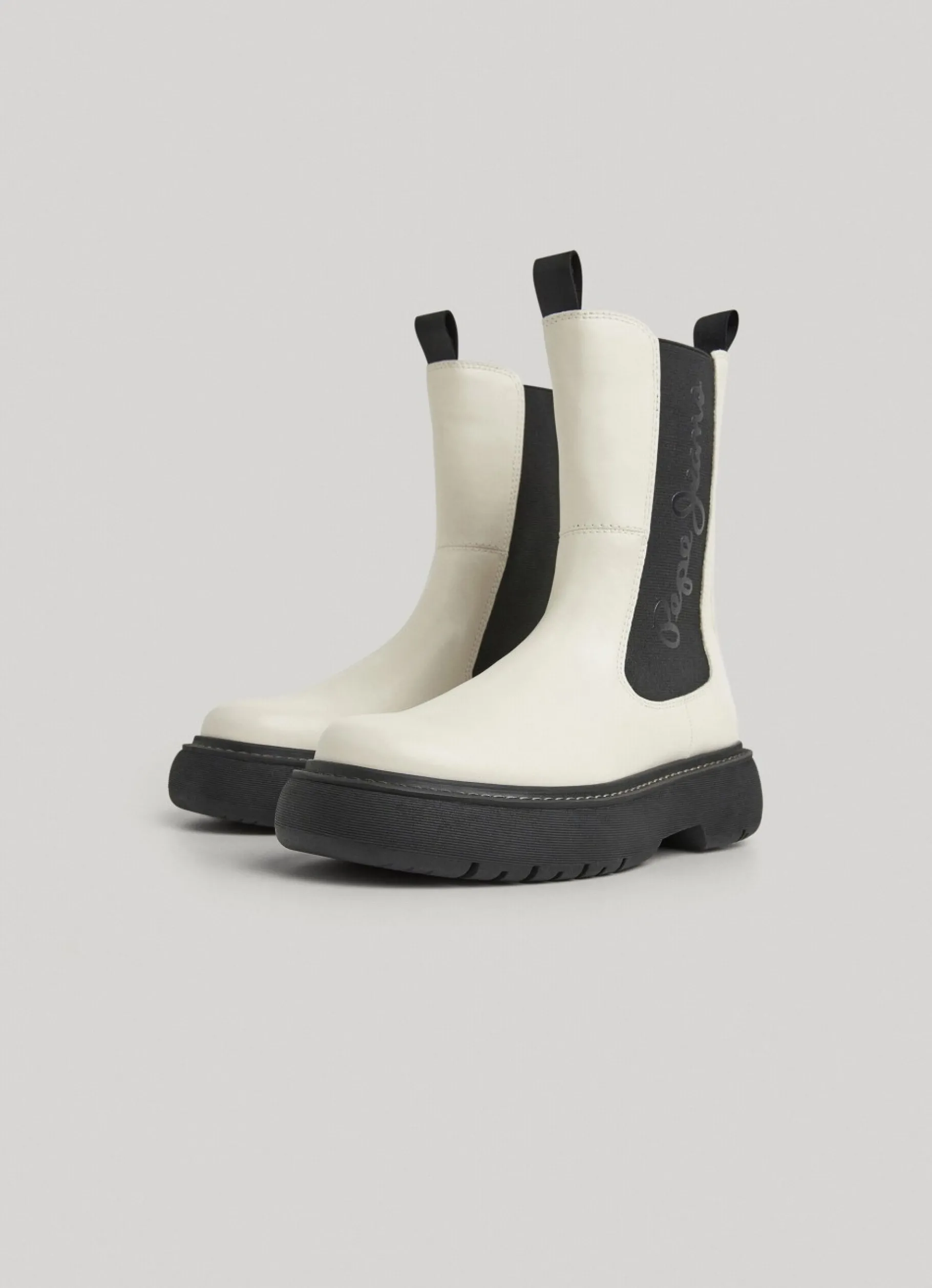Women Pepe Jeans Elasticated Mid-Calf Boots
