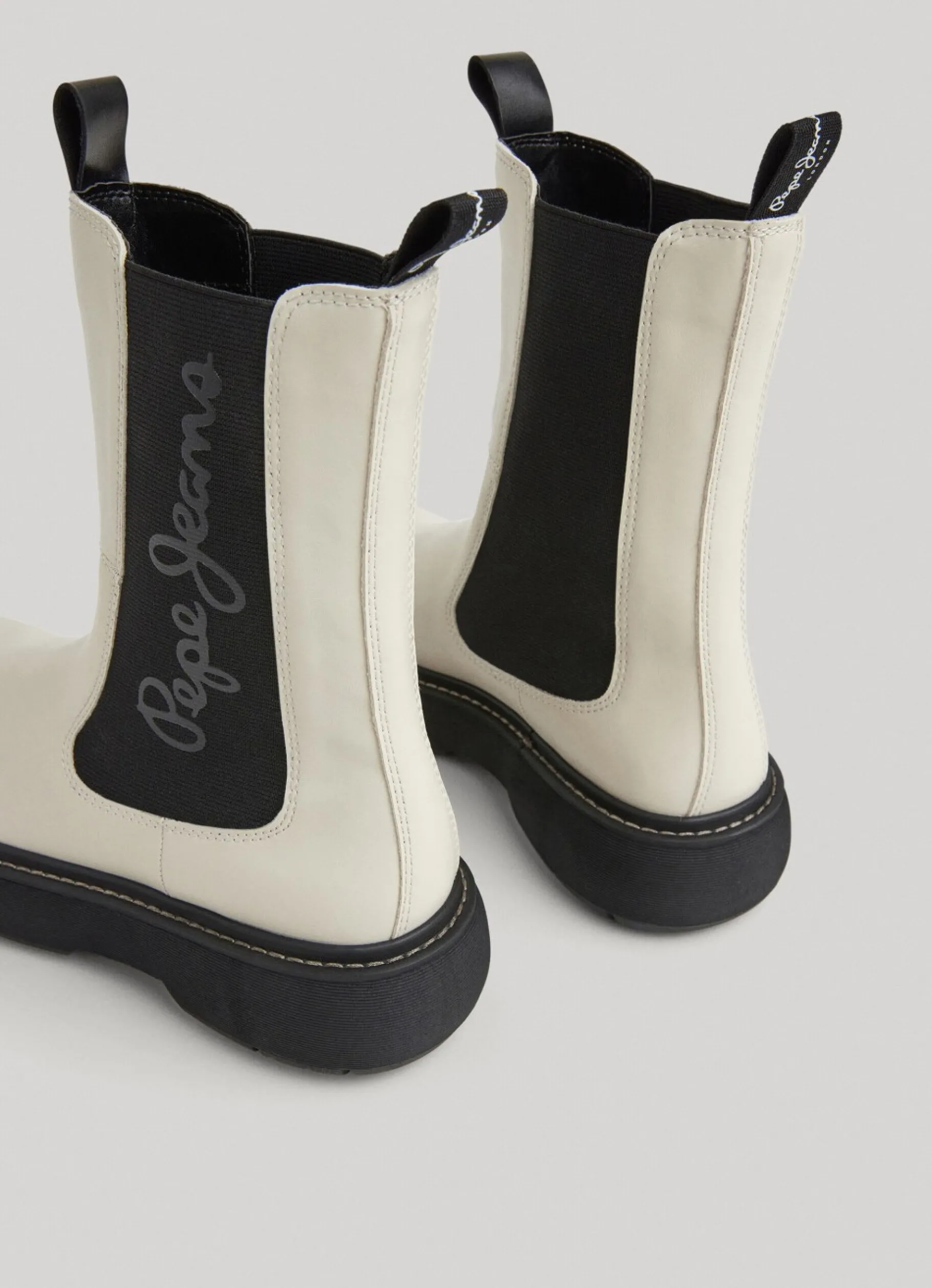 Women Pepe Jeans Elasticated Mid-Calf Boots