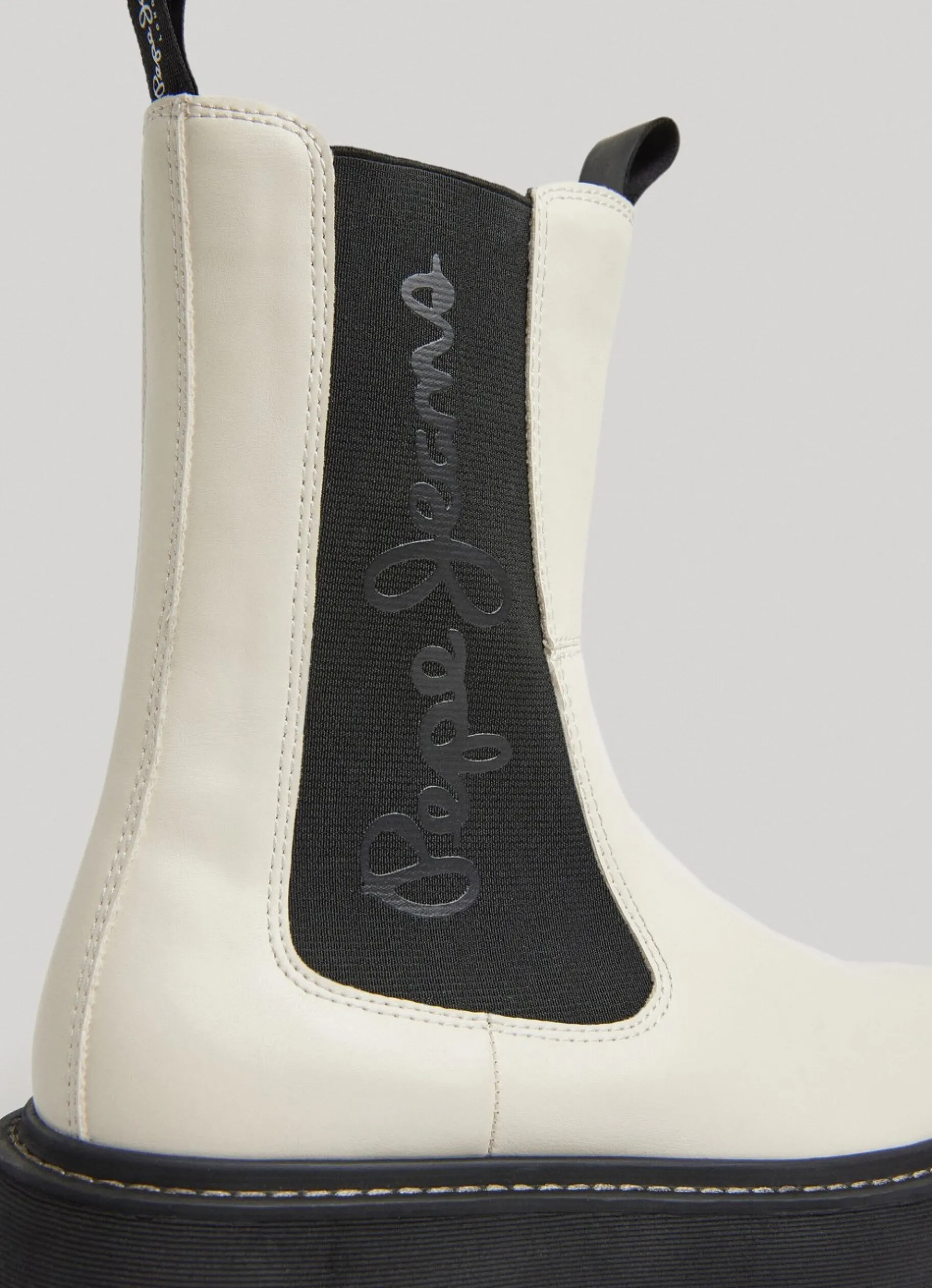 Women Pepe Jeans Elasticated Mid-Calf Boots