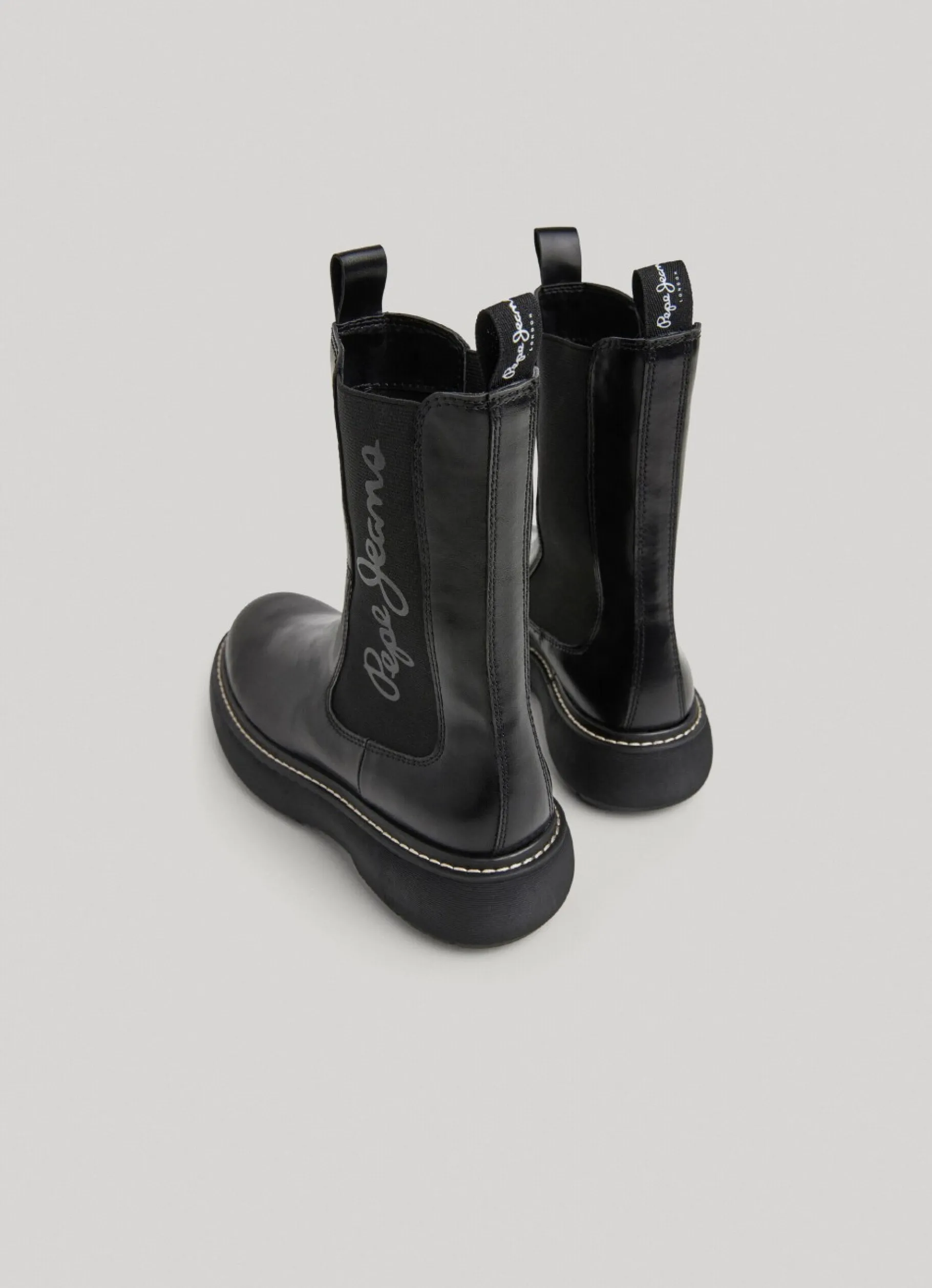 Women Pepe Jeans Elasticated Mid-Calf Boots