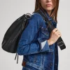 Women Pepe Jeans Embossed Logo Bucket Bag