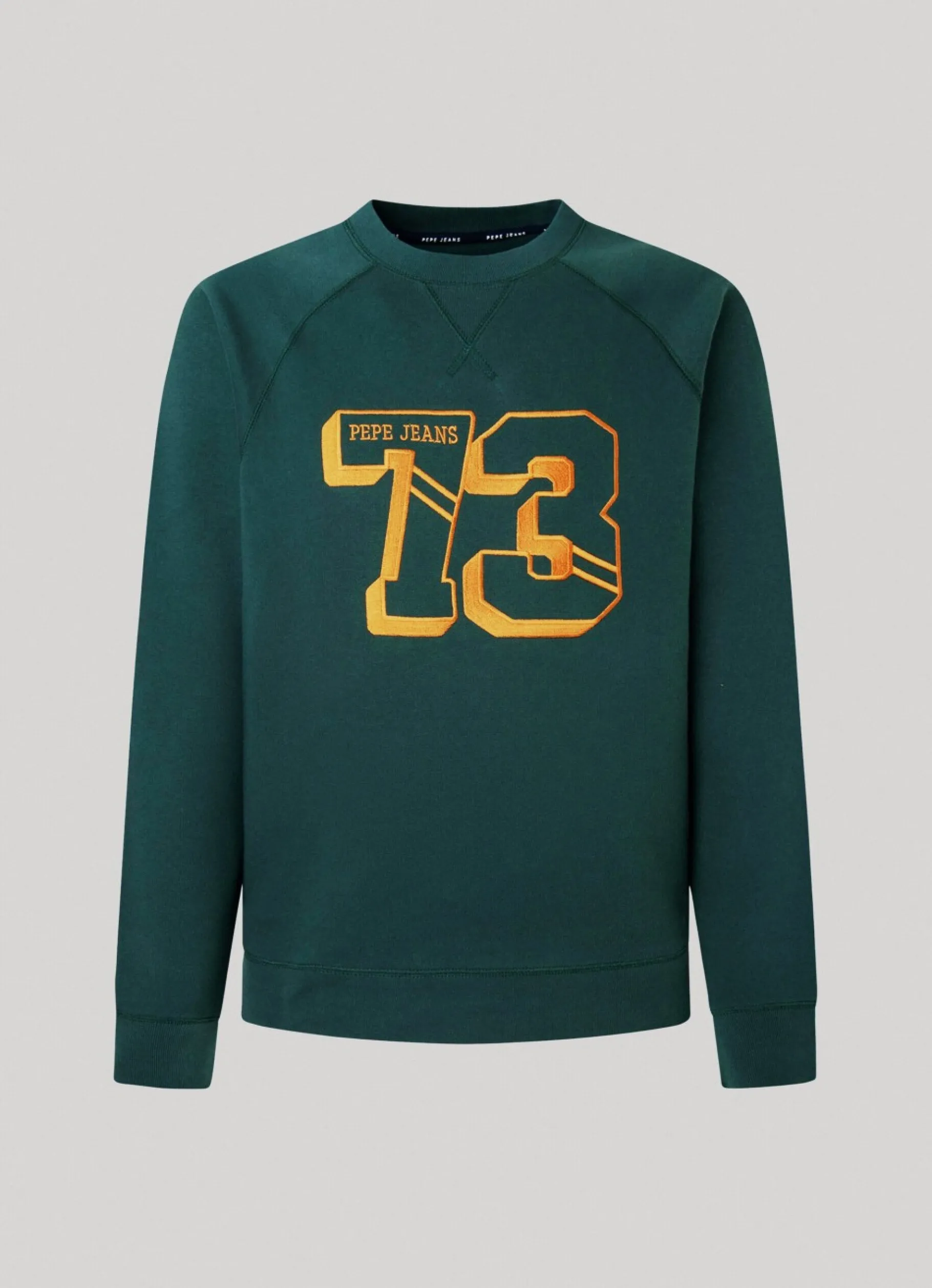 Men Pepe Jeans Embroidered 73 Logo Sweatshirt