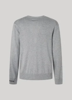 Men Pepe Jeans Embroidered Logo Cardigan