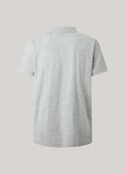 Men Pepe Jeans Embroidered Logo Cotton Pique Polo