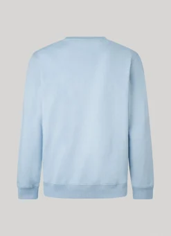 Men Pepe Jeans Embroidered Logo Cotton Sweatshirt