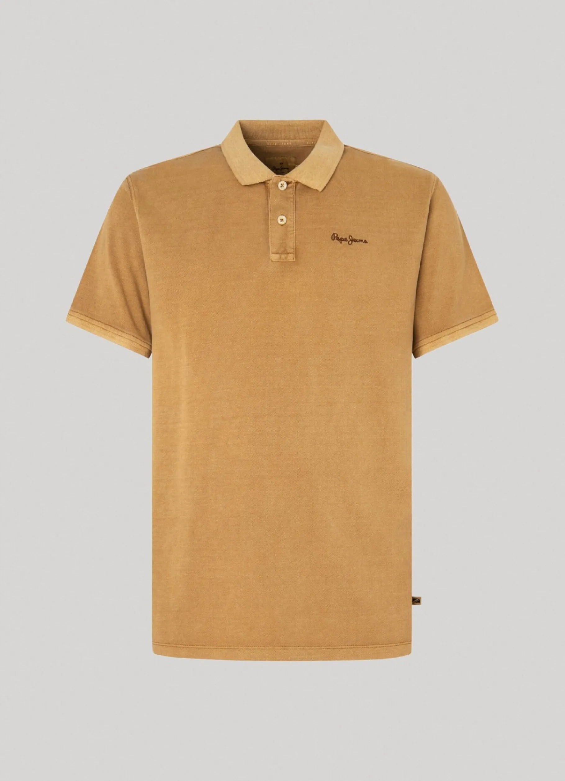 Men Pepe Jeans Embroidered Logo Pique Polo Shirt