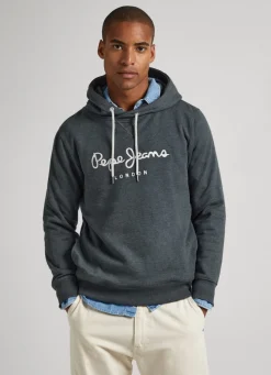 Men Pepe Jeans Embroidered Logo Sweatshirt