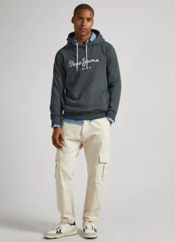 Men Pepe Jeans Embroidered Logo Sweatshirt