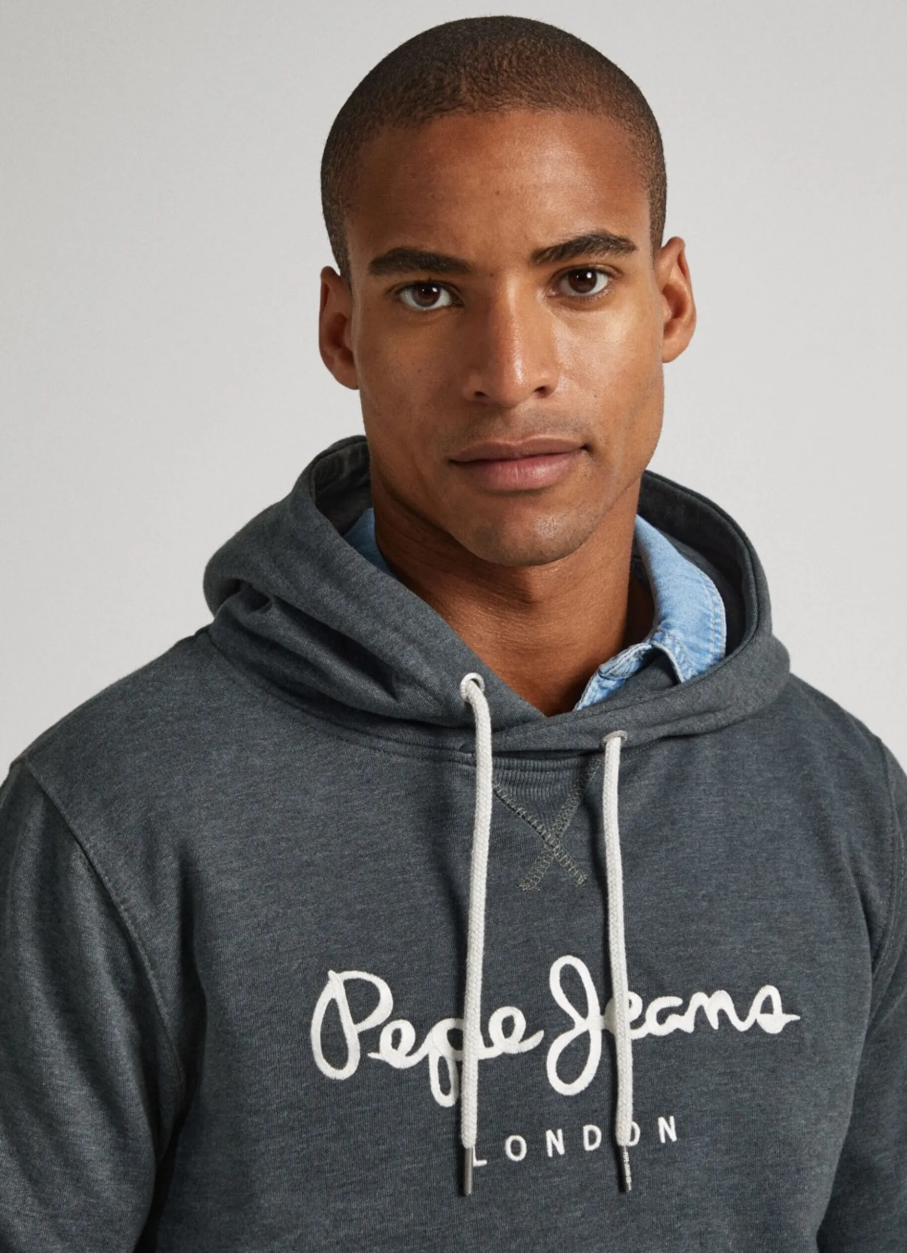 Men Pepe Jeans Embroidered Logo Sweatshirt