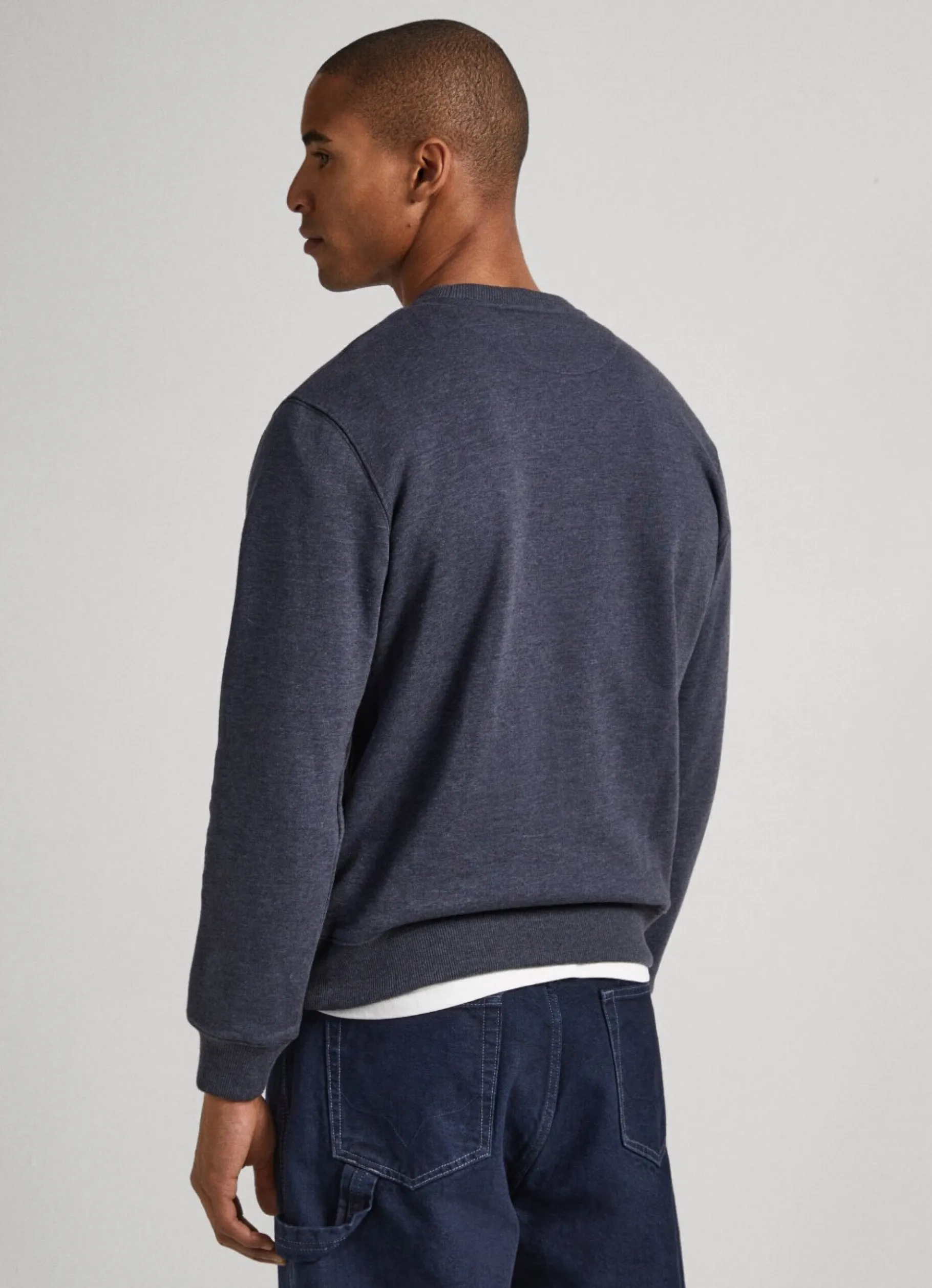 Men Pepe Jeans Embroidered Logo Sweatshirt