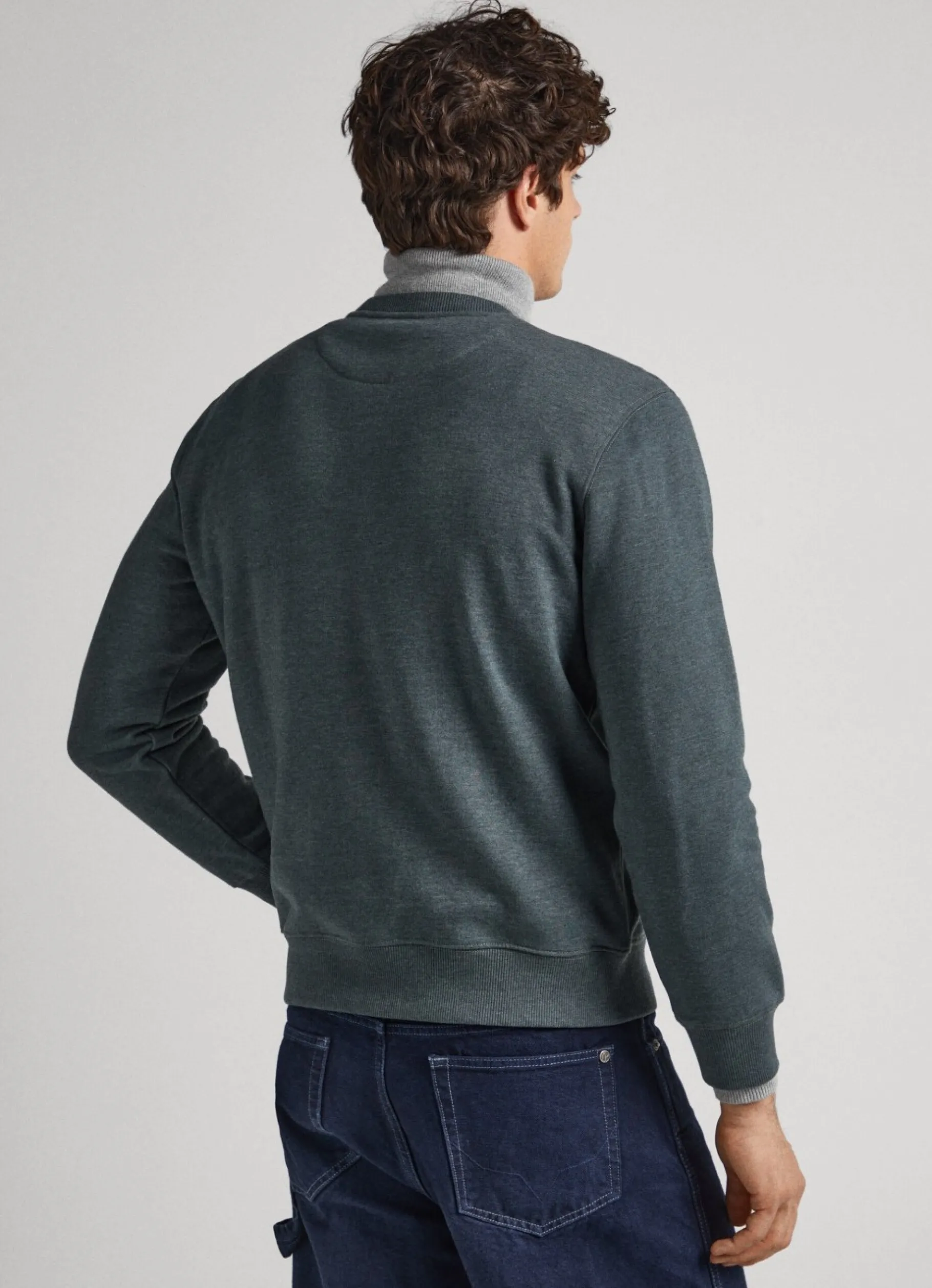 Men Pepe Jeans Embroidered Logo Sweatshirt