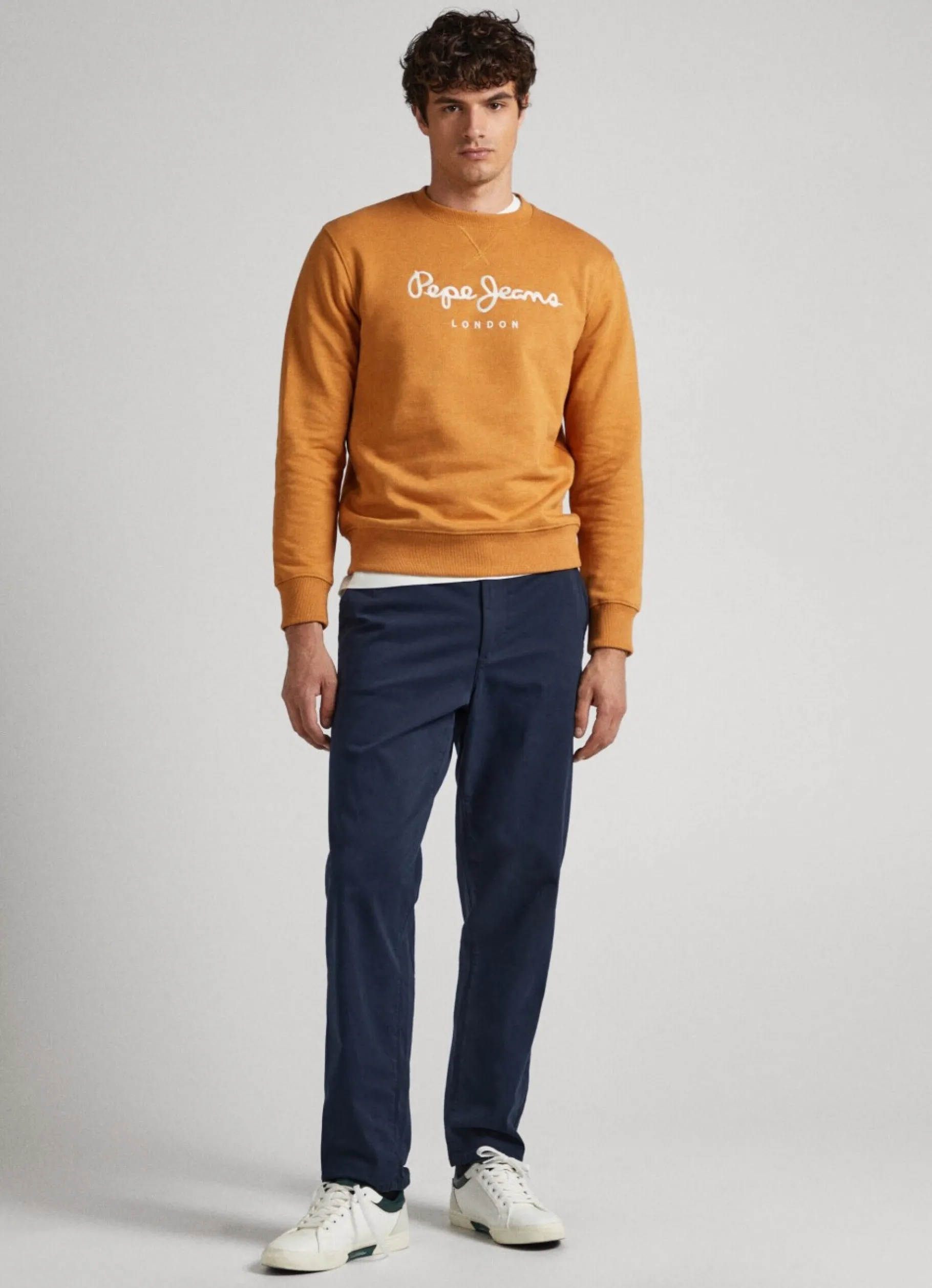 Men Pepe Jeans Embroidered Logo Sweatshirt