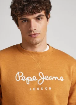 Men Pepe Jeans Embroidered Logo Sweatshirt