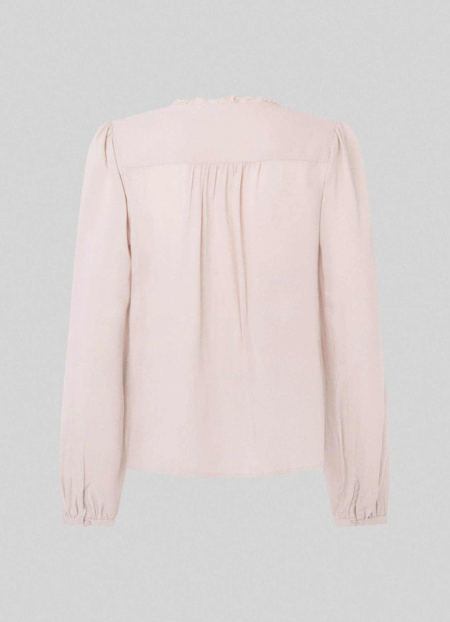 Women Pepe Jeans Embroidered Romantic Cut Blouse