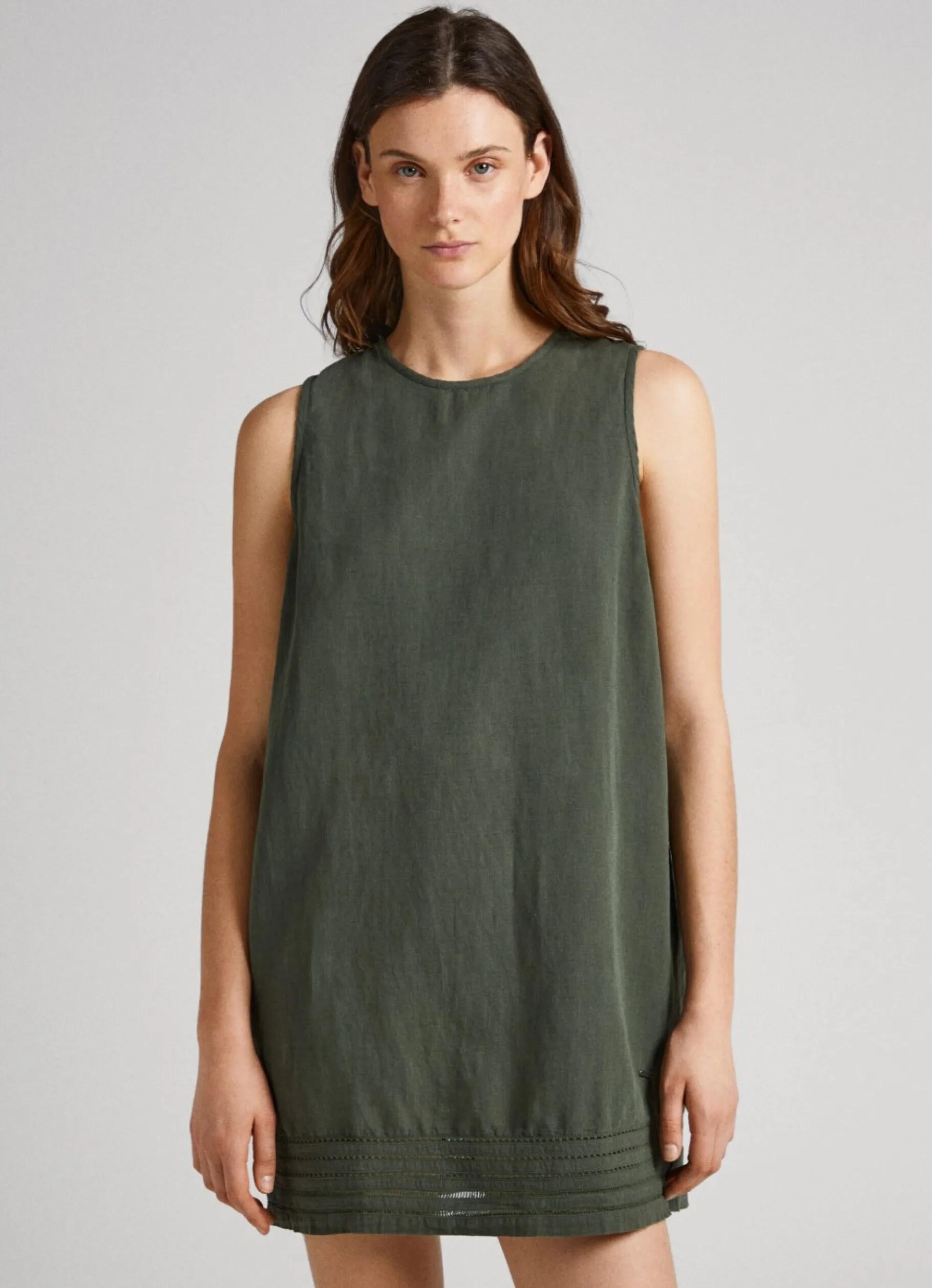 Women Pepe Jeans Embroidered Tape Dress