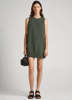 Women Pepe Jeans Embroidered Tape Dress