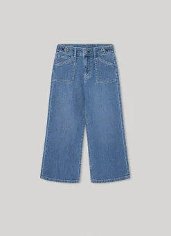 Girl Pepe Jeans Febee Wide Fit High-Rise Jeans