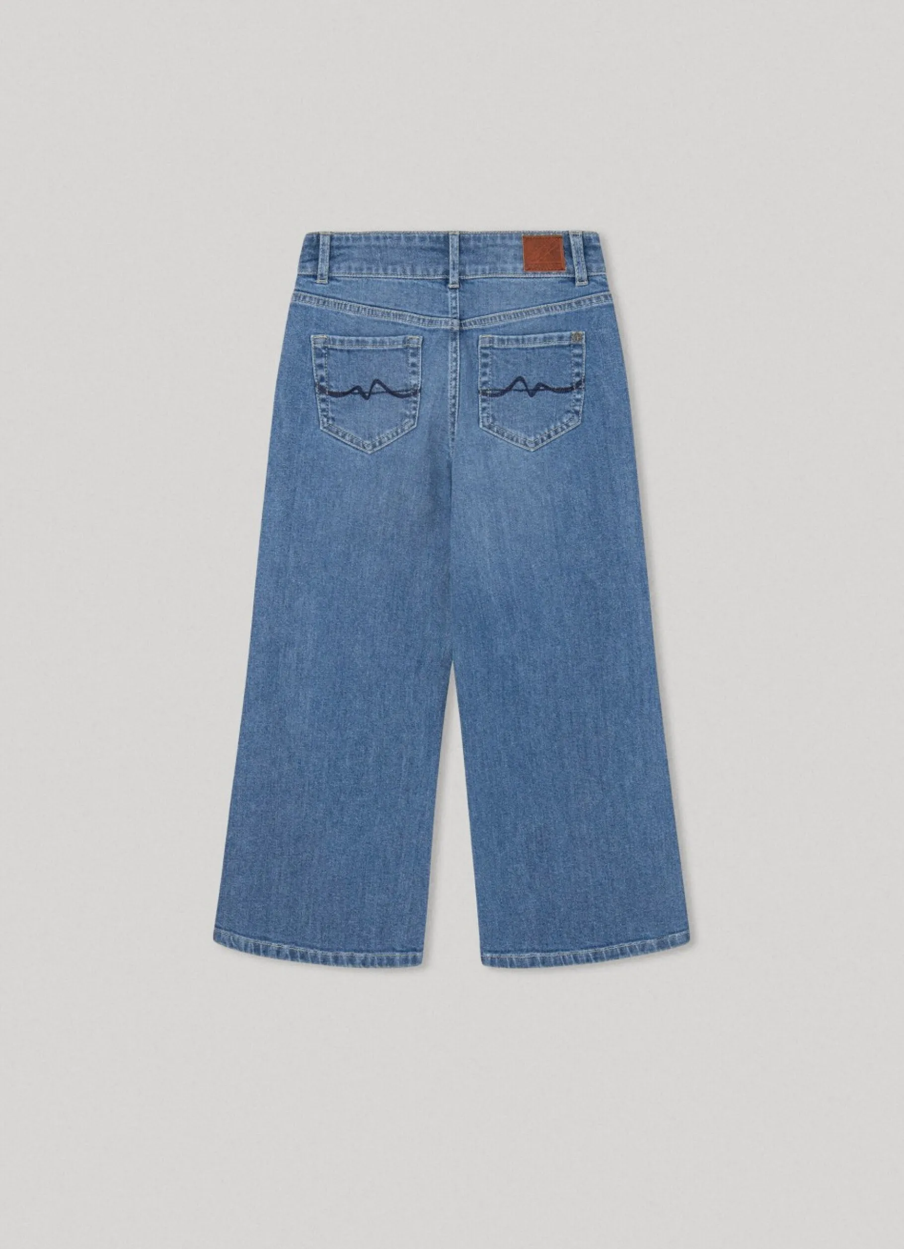 Girl Pepe Jeans Febee Wide Fit High-Rise Jeans