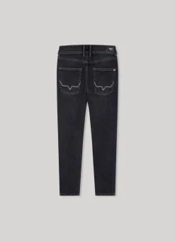 Boy Pepe Jeans Finly Skinny Fit Low-Rise Jeans