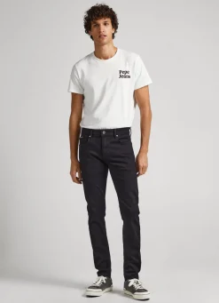 Men Pepe Jeans Finsbury Low-Rise Skinny Jeans