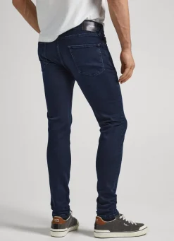 Men Pepe Jeans Finsbury Skinny Fit Low-Rise Jeans