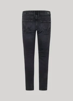 Men Pepe Jeans Finsbury Skinny Fit Low-Rise Jeans